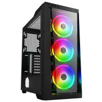 Gamdias Talos M1 Lite Tempered Glass ARGB Fans ATX Case