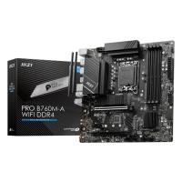 MSI Pro B760M-A WiFi D4 LGA 1700 mATX Motherboard (PRO B760M-A WIFI DDR4)