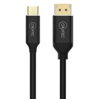 USB-Cables-Cruxtec-USB-C-Male-to-Displayport-V1-4-Male-Cable-1m-Black-3