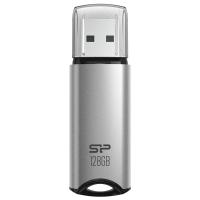 Silicon Power 128GB Marvel M02 USB 3.0 Flash Drive - Silver