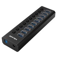 USB-Hubs-Volans-10-Port-Aluminum-USB-3-0-Hub-with-4-x-Fast-Charging-Port-1