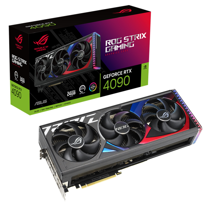 Asus GeForce RTX 4090 ROG Strix 24G Graphics Card (ROG-STRIX-RTX4090-24G-GAMING)