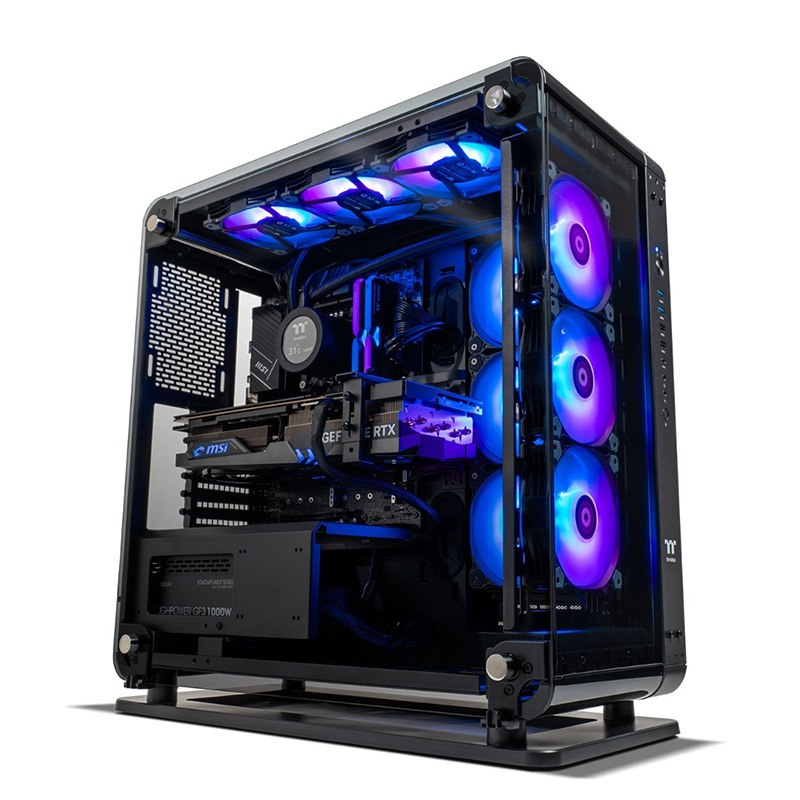 Thermaltake Rapture Xtreme V4 Ryzen 9 7900X RTX 4080 1TB SSD 32GB RAM W11 Gaming Desktop PC (CA-4T2-00D1WA-03)