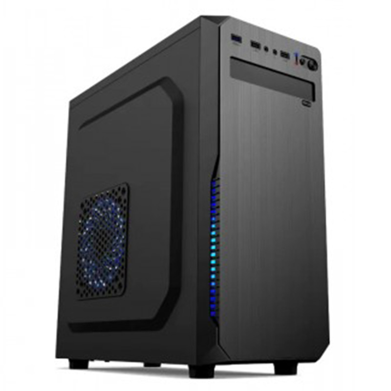 Equites B57 ATX/M-ATX/MINI-ITX Case No PSU with 1 X 12cm Colour Fan (Case-B57-NP-CF)