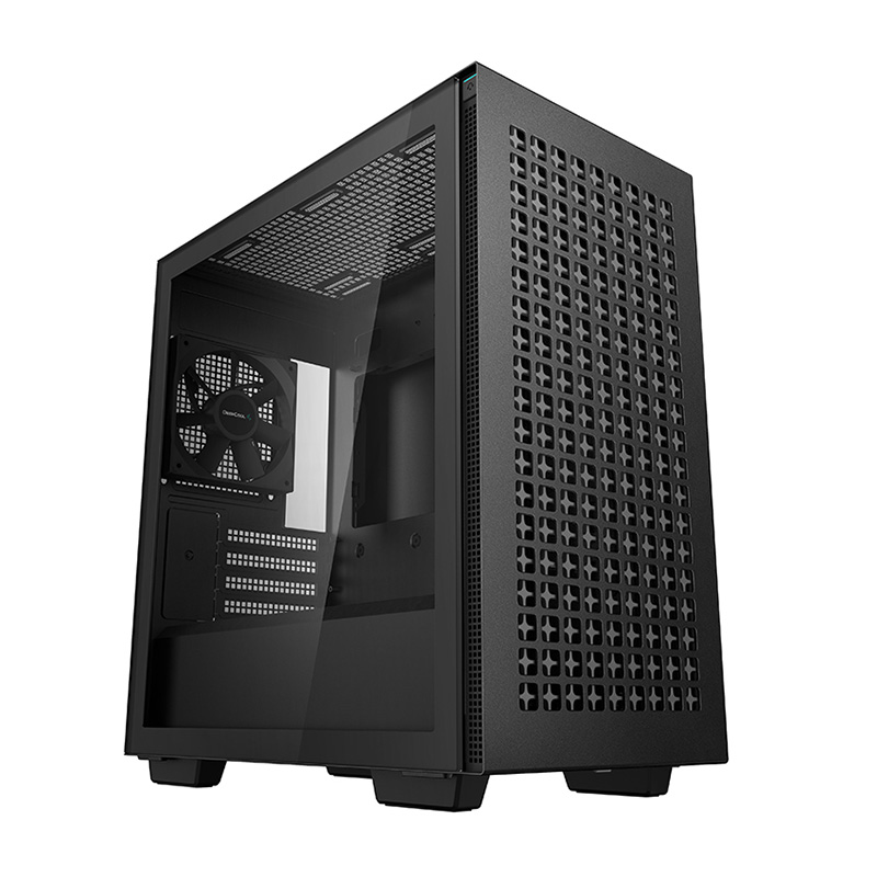Deepcool Black CH370 Micro ATX Case (DP-R-CH370-BKNAM1-G-1)