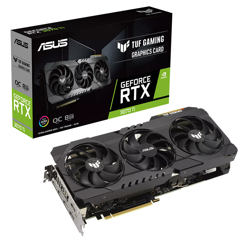 Asus TUF 3070 Ti O8G V2 Gaming Graphics Card (TUF-RTX3070TI-O8G-V2-GAMING)