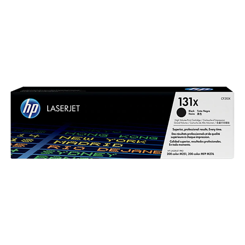 HP 131X CF210X High Yield Black Toner Cartridge