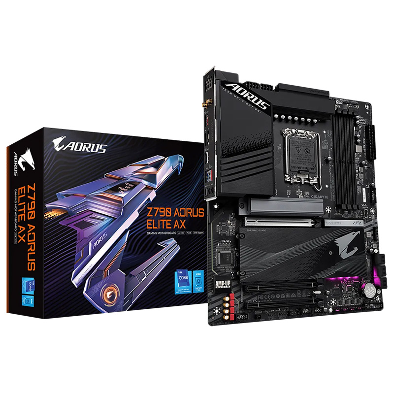 Gigabyte Z790 Aorus Elite AX D5 LGA 1700 ATX Motherboard (GA-Z790-AORUS-ELITE-AX)
