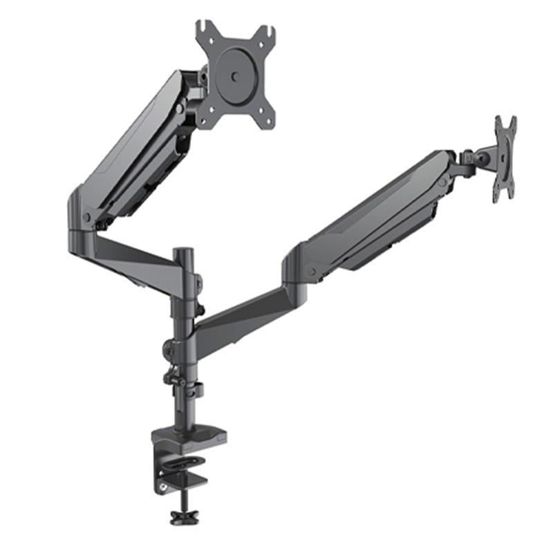 Vision VM-GM324E Mounts Dual Monitor Adjustable Desk Arm - Black