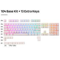 Keyboards-LTC-LavaCaps-PBT-Double-Shot-117-Key-Pudding-Keycaps-Set-Translucent-XDA-Profile-for-ISO-ANSI-Layout-61-68-84-87-104-Keys-Mechanical-Keyboard-White-3