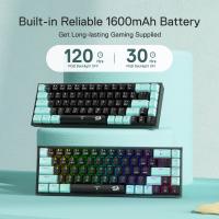 Keyboards-Redragon-K631-PRO-SE-65-3-Mode-Wireless-RGB-Gaming-Keyboard-68-Keys-Hot-Swappable-Compact-Mechanical-Keyboard-w-Hot-Swap-Free-Mod-PCB-Socket-5