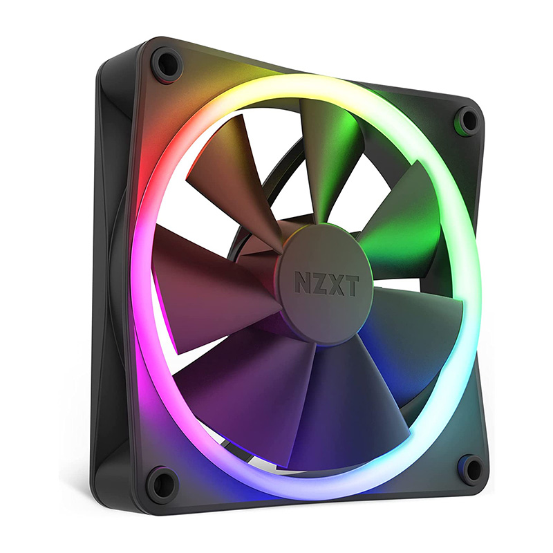 NZXT 120mm RGB Fan - Black (RF-R12SF-B1)