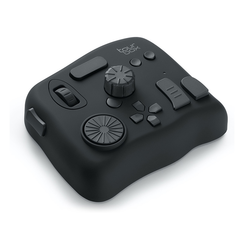 Tourbox Neo Photo and Video Editing Console Wired Advanced Design Controller - Black