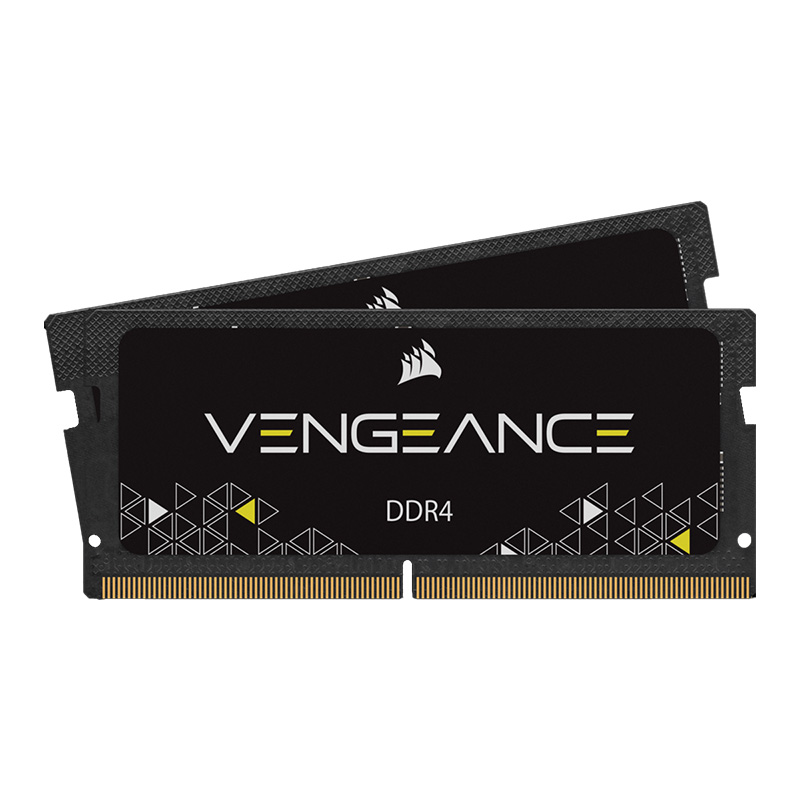 Corsair Vengeance 16GB (2x8GB) 3200MHz SODIMM DDR4 RAM - Black (CMSX16GX4M2A3200C22)