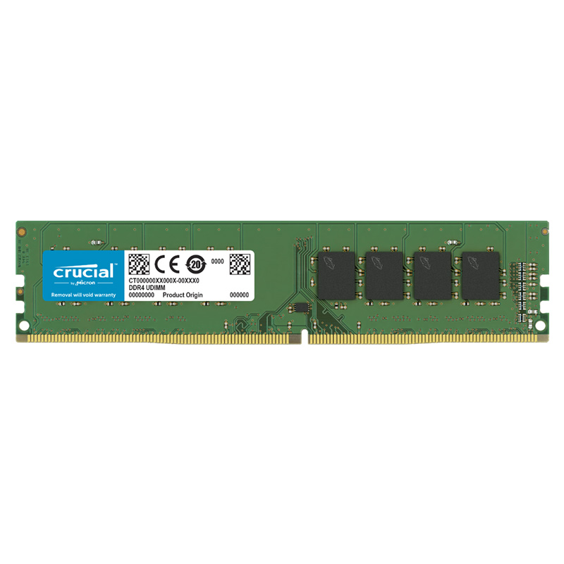 Crucial 4GB (1x4GB) CT4G4DFS824A 2400MHz U-DIMM DDR4 RAM