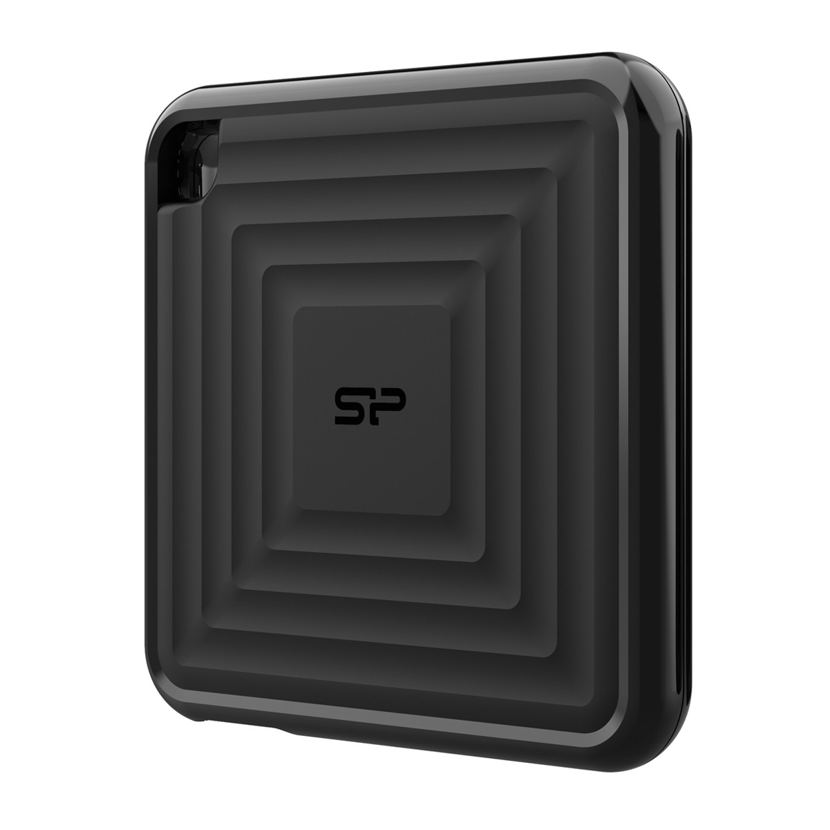 Silicon Power 256GB PC60 Rugged 540 MB/s USB C USB 3.2 Gen 2 Portable External SSD with 1 USB C to USB A cable