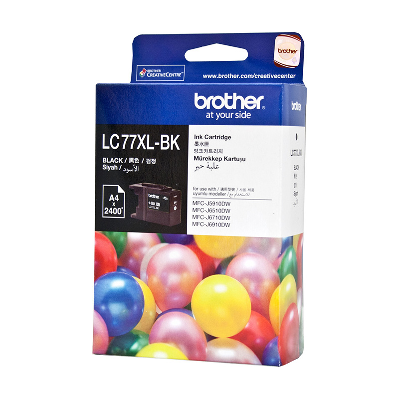 Generic Brother Compatible Ink Cartridge -LC77/LC77XL J6510DW J6710DW J6910DW - Black (INKBROEMLC77B)