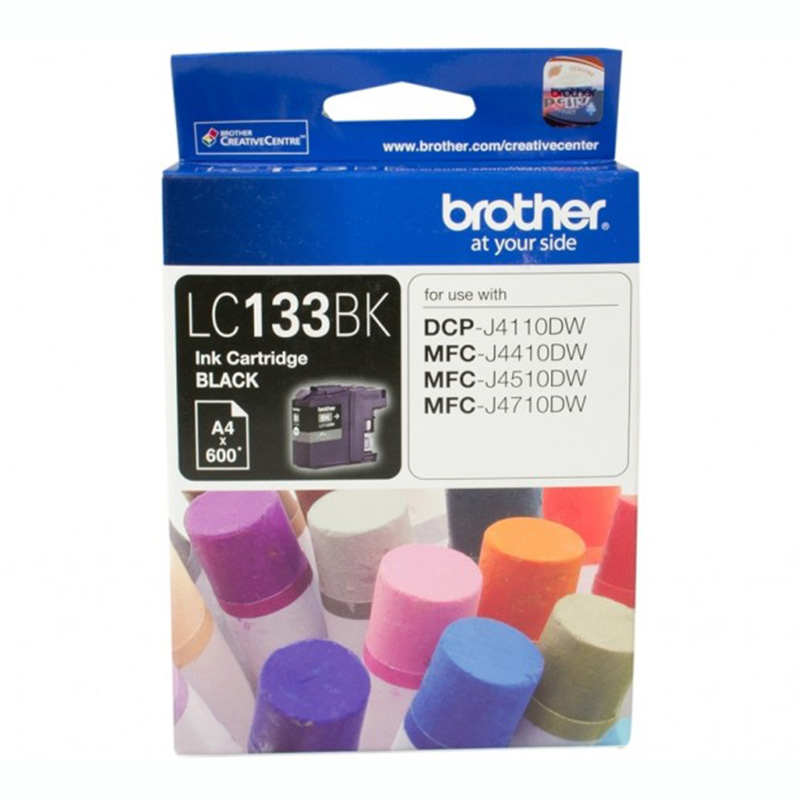 Generic Brother Compatible LC133 Black Ink Cartridge J4110DW J4410DW J4510DW J4710DW J6920DW J152W (LC133BK)