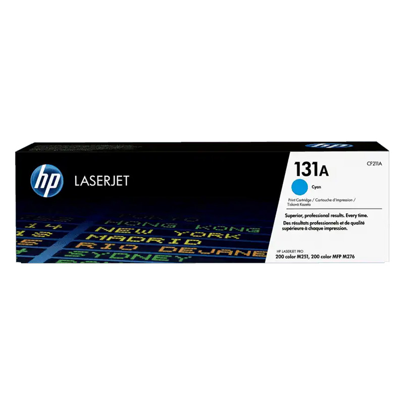 Generic HP Compatible 131A Toner Cartridge - Cyan CF211A (TNHPQOEMCF211A)