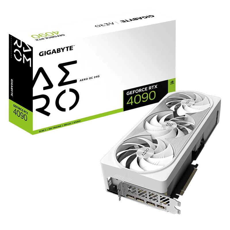 Gigabyte GeForce RTX 4090 Aero OC 24G Graphics Card (GV-N4090AERO-OC-24GD)