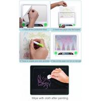 3D Drawing Board LED Graphic Drawing Tablet Portable Glow Board Doodle  Magic Glow Pad with 3D Glasses Writing Board Educational Toy Gift For Kids  