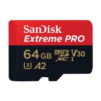 Sandisk 64GB Extreme Pro SQXCU 200MBs Micro SDXC Card