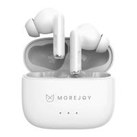 MoreJoy MJ141 White Jouirbuds Pro Hybrid ANC Wireless Earbuds Active Noise Cancelling Headphones Bluetooth 5.2 Stereo in Ear Earphones