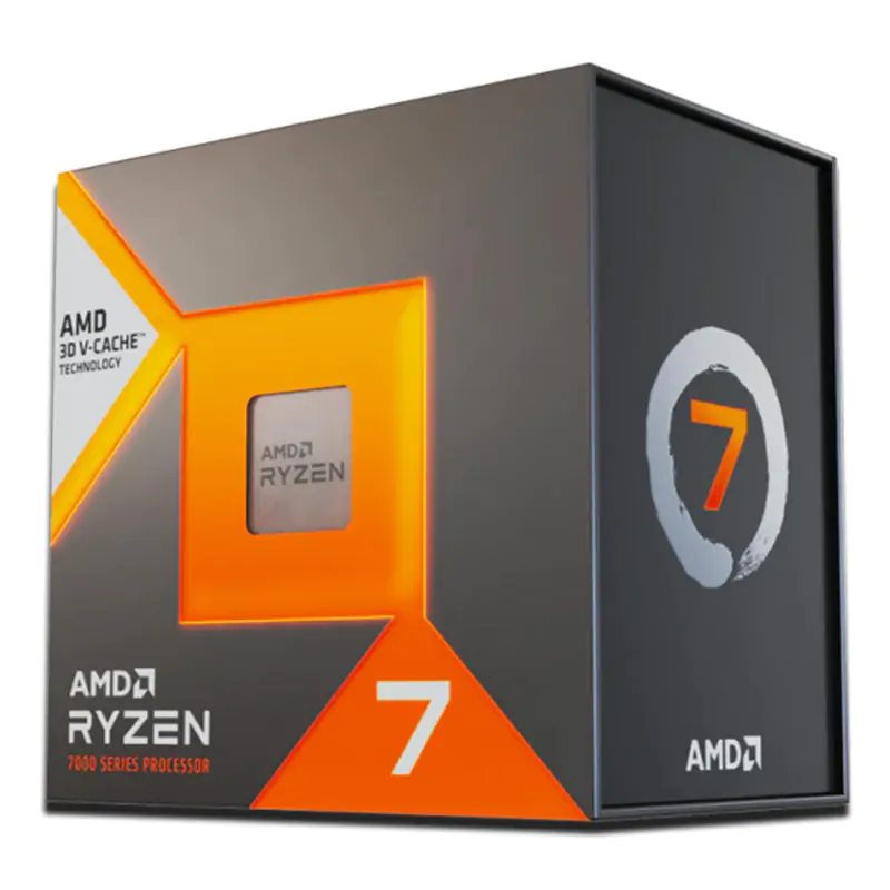 AMD Ryzen 7800X3D Core AM5 5GHz CPU Processor (100