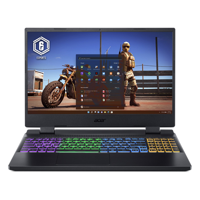 Acer Nitro 5 15.6in FHD 144Hz i5 12500H RTX 3050 512GB SSD 16GB RAM W11H Gaming Laptop (AN515-58-54XN)
