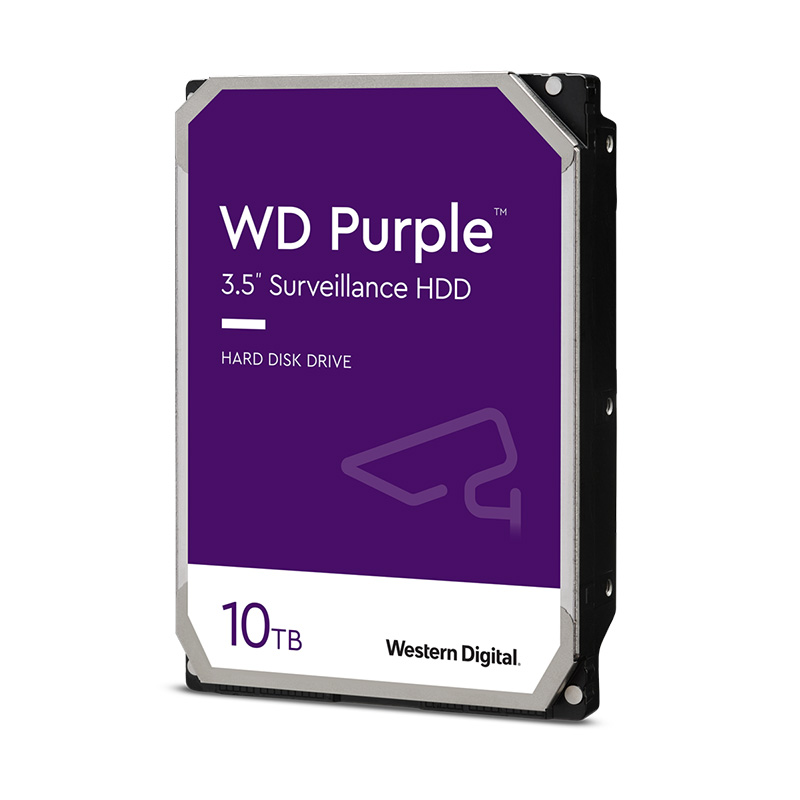Western Digital 10TB Purple 3.5in SATA Surveillance Hard Drive (WD102PURZ)