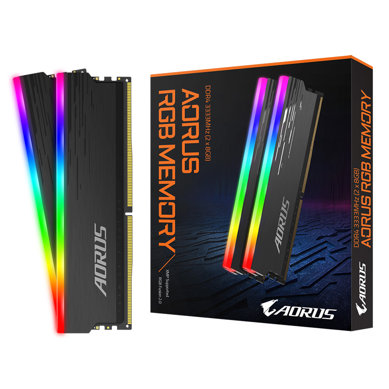 Gigabyte 16GB (2x8GB) GP-ARS16G33 Aorus RGB 3333MHz DDR4 RAM