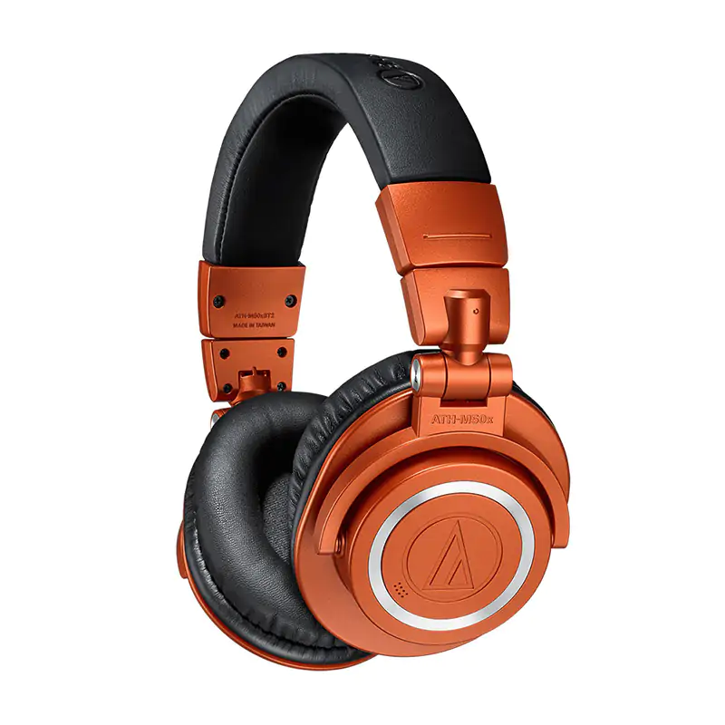 Audio Technica ATH M50xBT2 MO Wireless Professional Headphone Orange msy .au