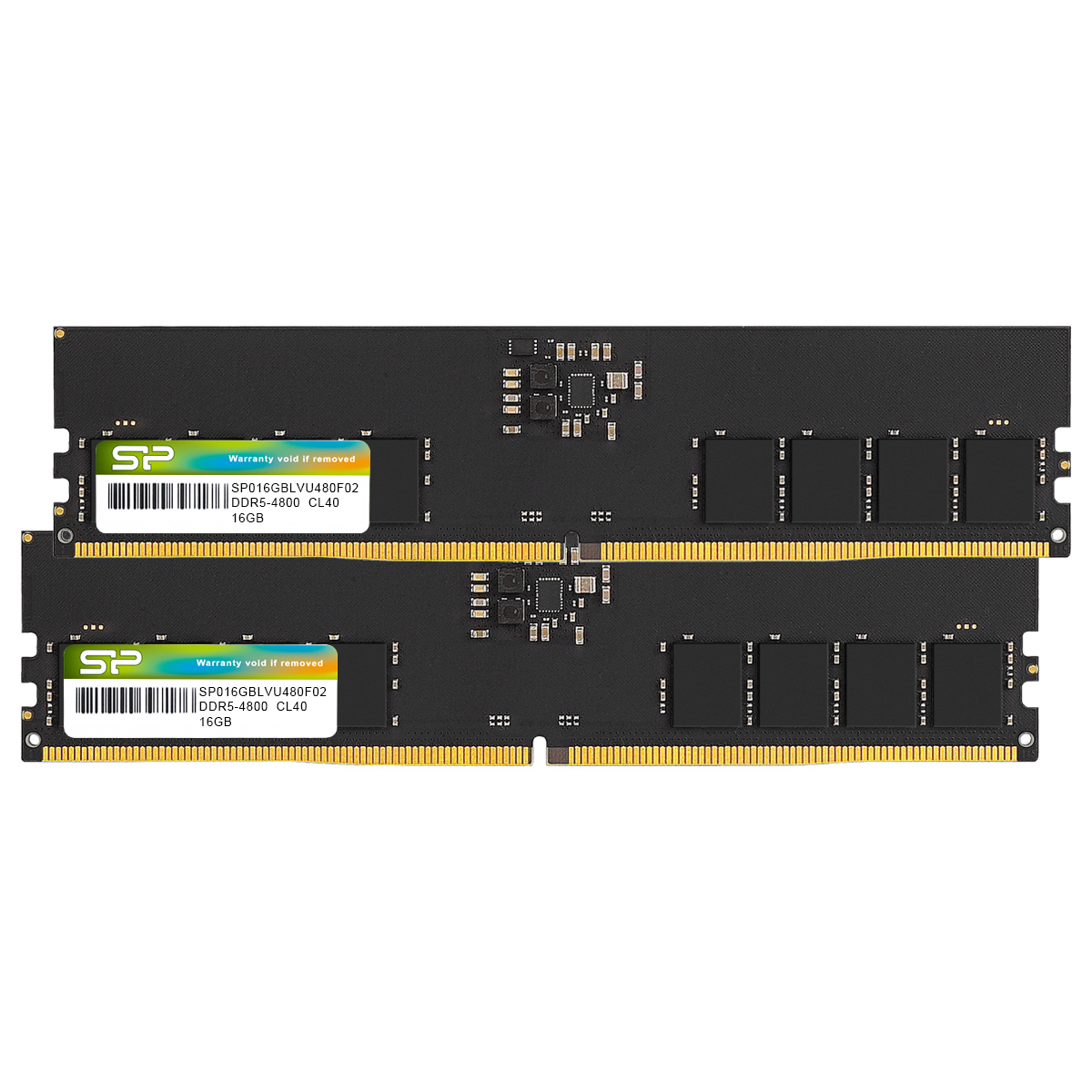 Silicon Power 32GB (2x16GB) SP032GBLVU480F22 CL40 1.1V UDIMM 4800MHz DDR5 RAM