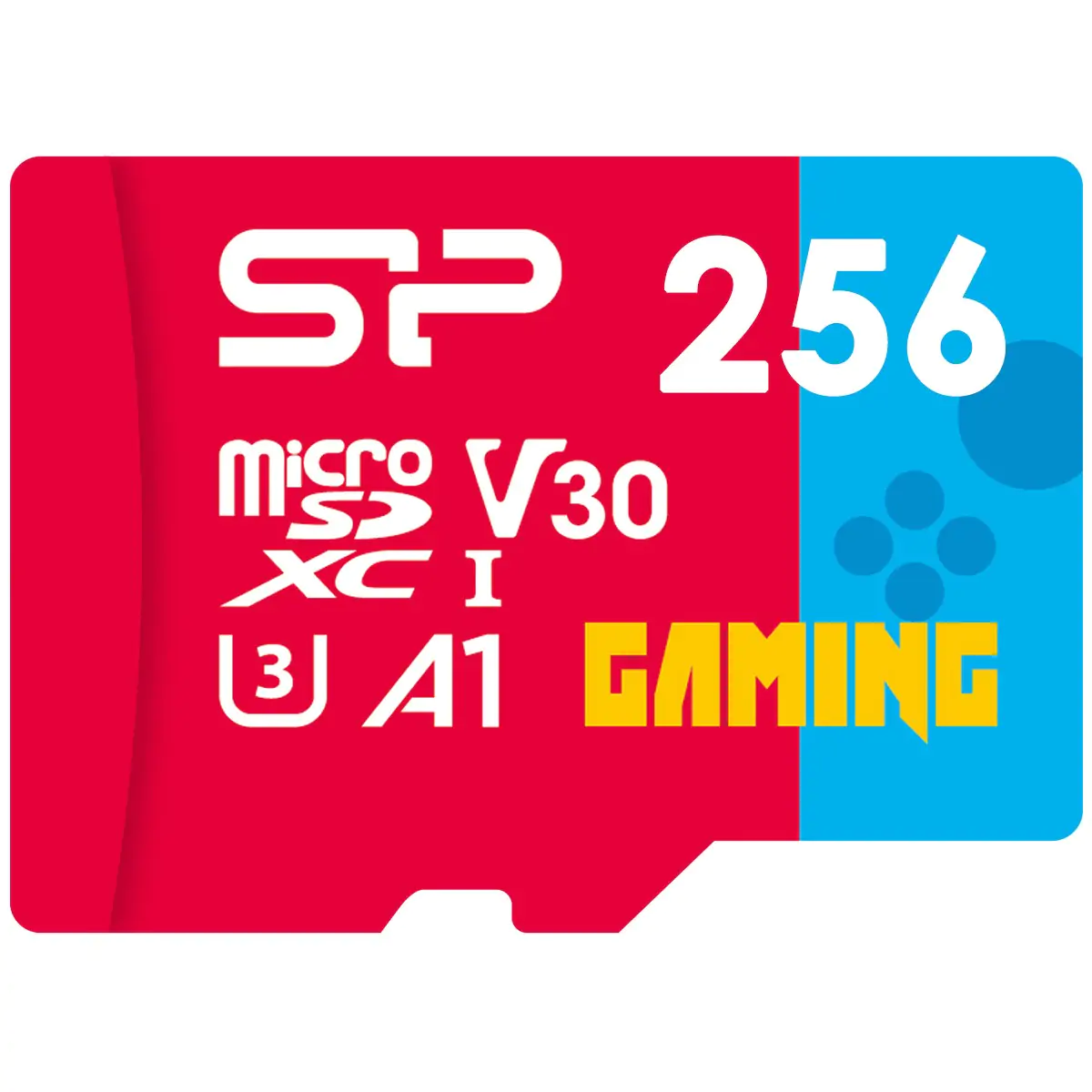 Silicon Power 256GB Gaming microSDXC UHS-I Micro SD Card with