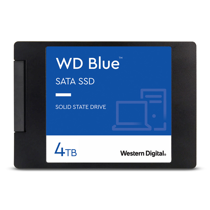 Western Digital 4TB Blue 3D NAND SSD 2.5 Form Factor, SATA