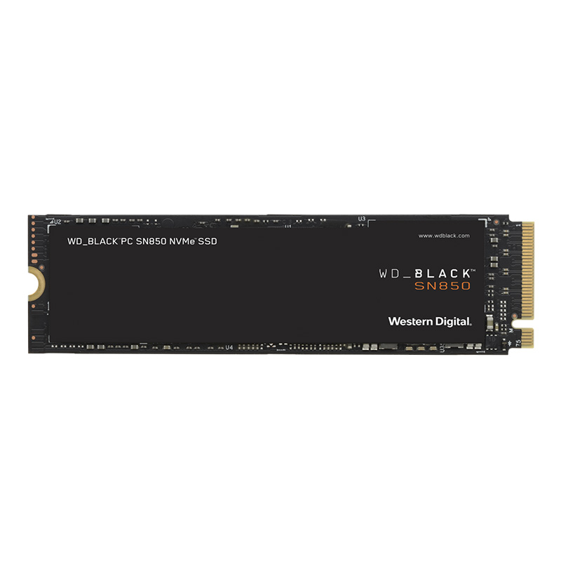 Western Digital 500GB Black SN850 PCIe Gen4 M.2 NVMe SSD (WDS500G1X0E)