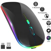 LED-Wireless-Mouse-Bluetooth-Mouse-Rechargeable-Silent-Mouse-USB-and-Type-C-Dual-Mode-BT-5-1-2-4G-Optical-Mouse-3-Adjustable-DPI-with-USB-Cable-46