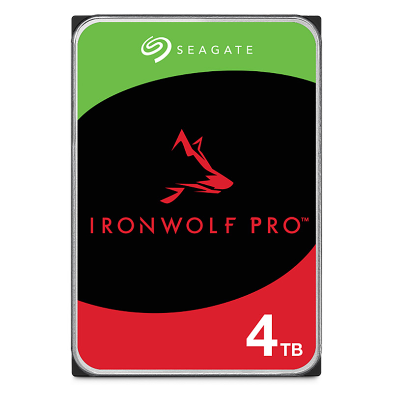 Seagate IronWolf Pro 4TB 7200RPM 3.5in NAS SATA Hard Drive (ST4000NE001)