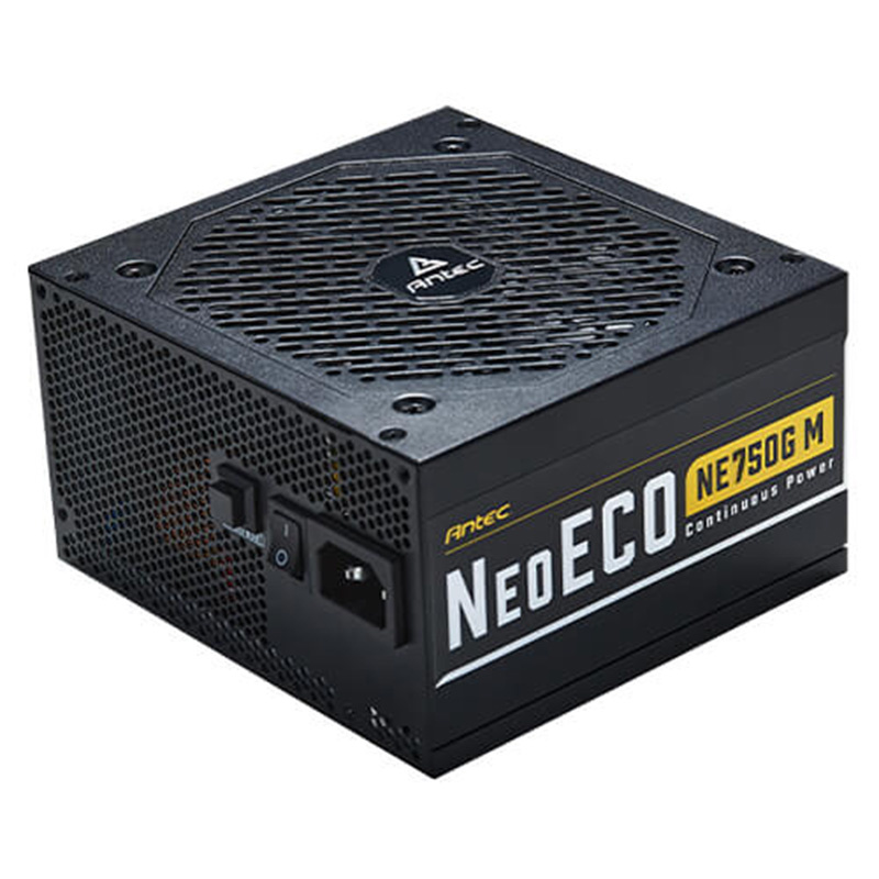 Antec 750W NE750G NeoECO 80+ Gold Fully Modular ATX Power Supply (NE750G M)