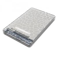 Simplecom SE101-CL Tool Free 2.5in SATA to USB 3.0 HDD/SSD Enclosure Clear