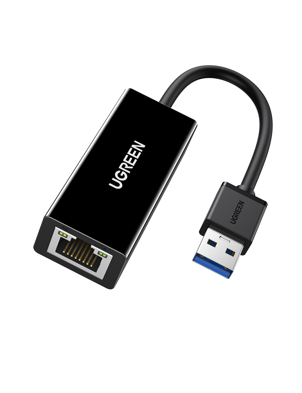 UGREEN USB 3.0 Gigabit Ethernet Adapter (Black) - OPENED BOX 73831
