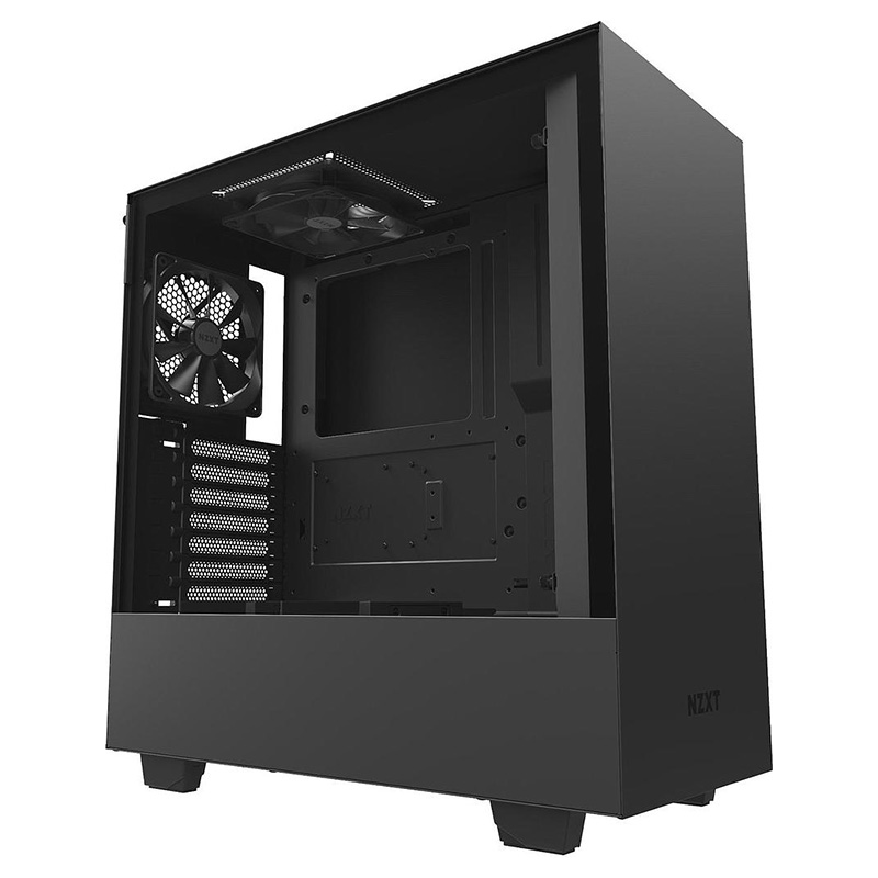 NZXT H510i Smart Tempered Glass Mid Tower ATX Case - Matte Black
