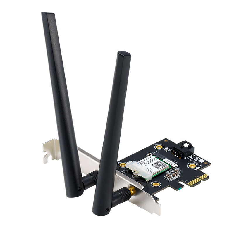 ASUS Dual Band WiFi 6 Bluetooth 5.0 Wireless PCIe Adapter (PCE-AX3000)