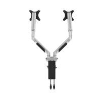 Computer-Accessories-Loctek-17-30-Dual-Ergonomic-Gas-Spring-Monitor-Stand-White-VESA-75-100mm-Max-Load-9kg-Dual-USB-3-0-port-without-connect-cable-3