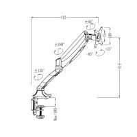 Computer-Accessories-Loctek-Pro-Mount-17-30-Single-Gas-Spring-Monitor-Stand-Aluminum-Black-Ergonomic-360deg-Swivel-Arm-Max-Load-Capacity-2-9-KG-VESA-75-100mm-3
