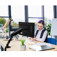 Computer-Accessories-Loctek-Pro-Mount-17-30-Single-Gas-Spring-Monitor-Stand-Aluminum-Black-Ergonomic-360deg-Swivel-Arm-Max-Load-Capacity-2-9-KG-VESA-75-100mm-5