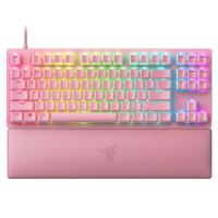 Razer Huntsman V2 Tenkeyless Optical Gaming Keyboard Linear Red Switch - Quartz Edition (RZ03-03942000)