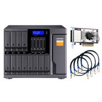 QNAP TL-D1600S 16-bay High-performance Desktop SATA 6Gbps JBOD Storage Enclosure