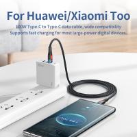 USB-Cables-REMAX-USB-C-to-USB-C-Cable-100W-Fast-Charge-USB-Type-C-to-C-Cable-Compatible-with-MacBook-Air-iPad-Pro-2021-Galaxy-S23-S22-Ultra-Huawei-P50-P30-9