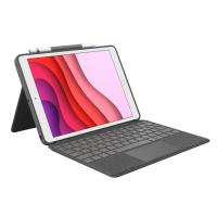 Logitech Combo Touch Detachable Backlit Keyboard Case with Trackpad and Smart Connector for iPad